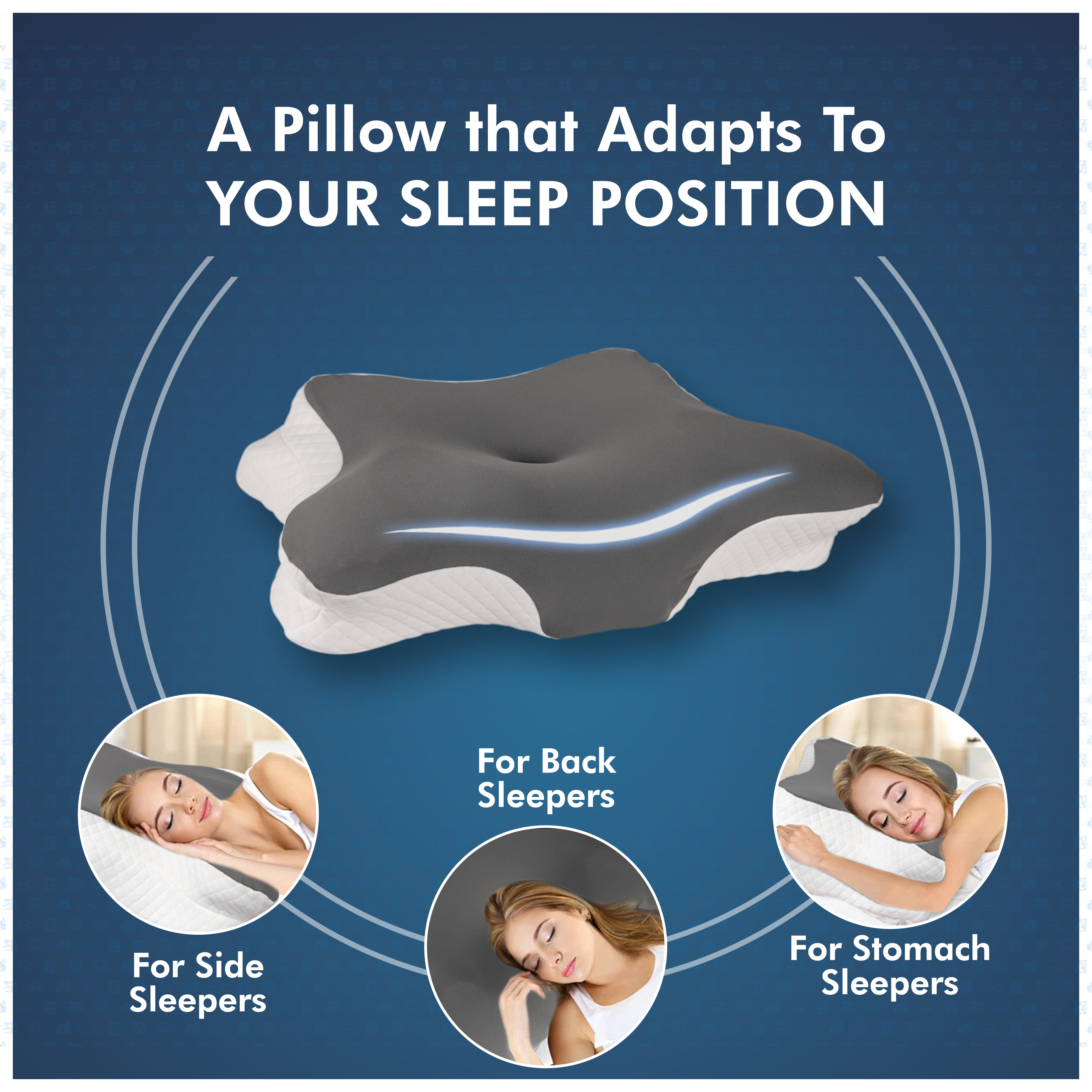 Aligns for neck relief — daytime strain vs night maintenance