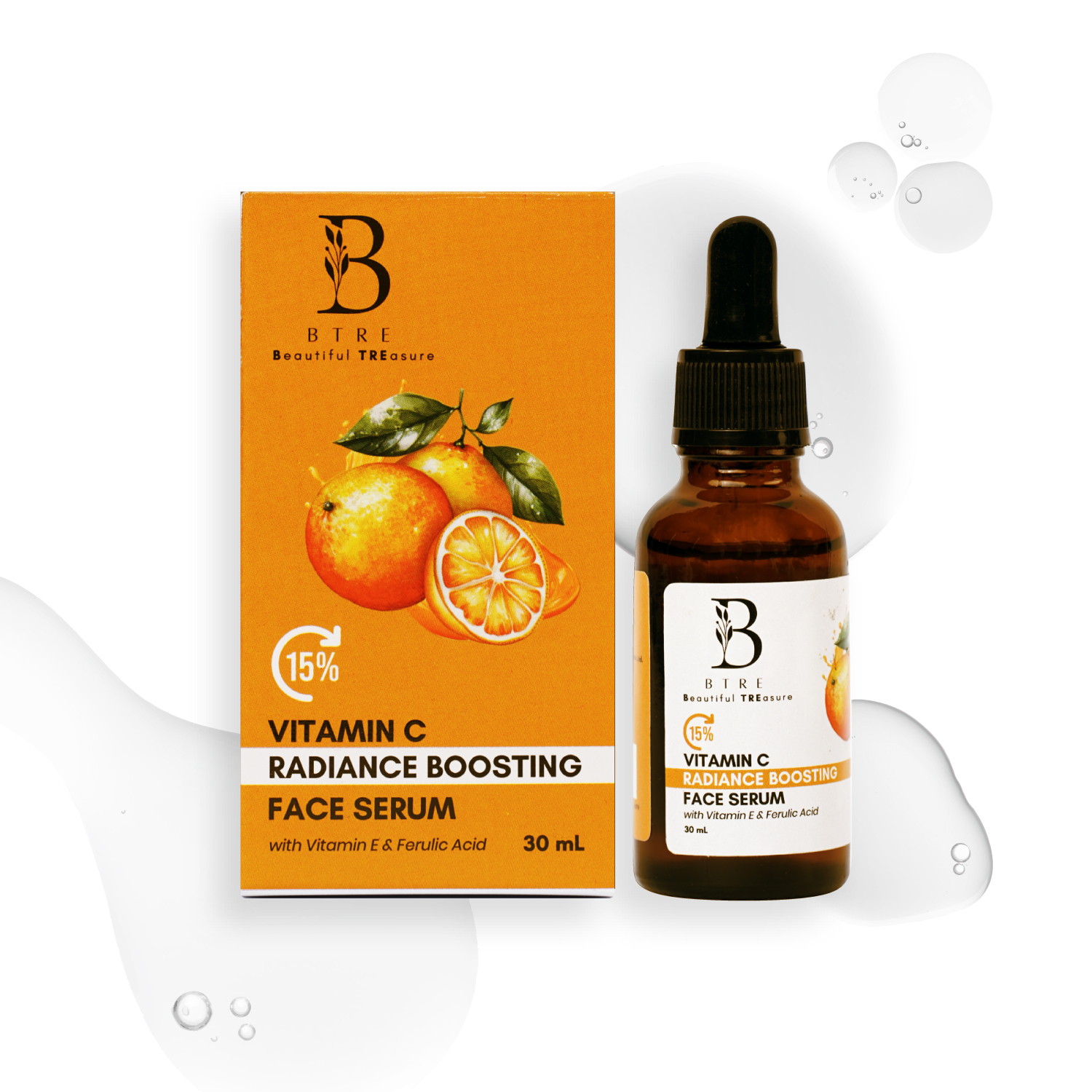 Vitamin C Face Serum product listing hero — main image with packaging