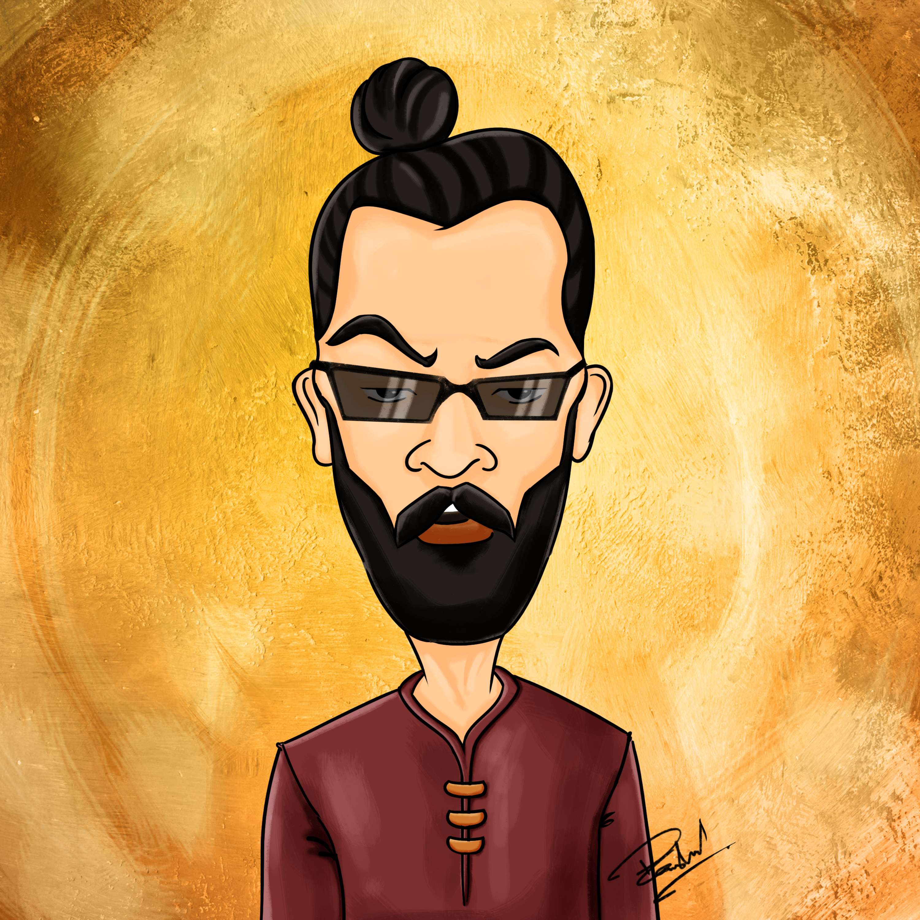 Digital art and illustration showing vibrant and stylized artwork