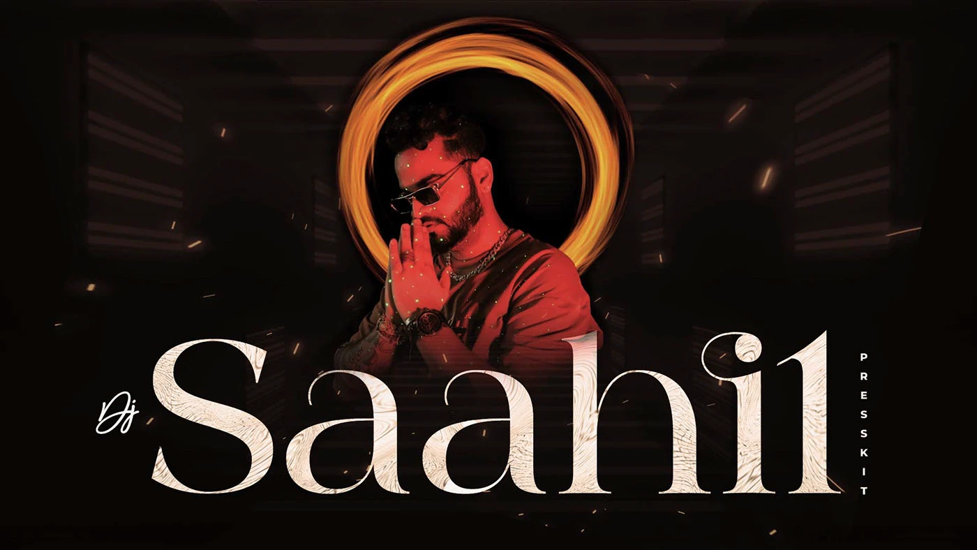DJ Saahil Press Kit — Personalized Pitch Deck, slide 1
